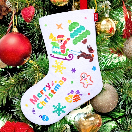 [하하당] 크리스마스 스텐실 양말