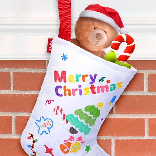 [하하당] 크리스마스 스텐실 양말