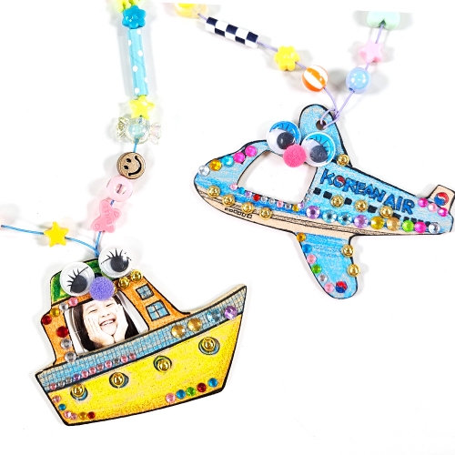 [만꾸] 교통기관 목걸이