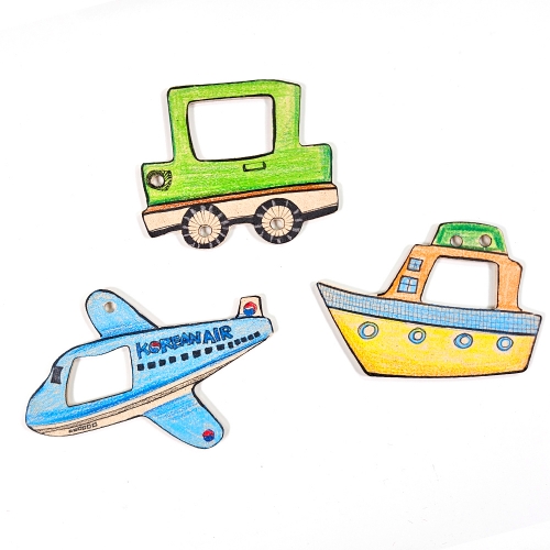 [만꾸] 교통기관 목걸이