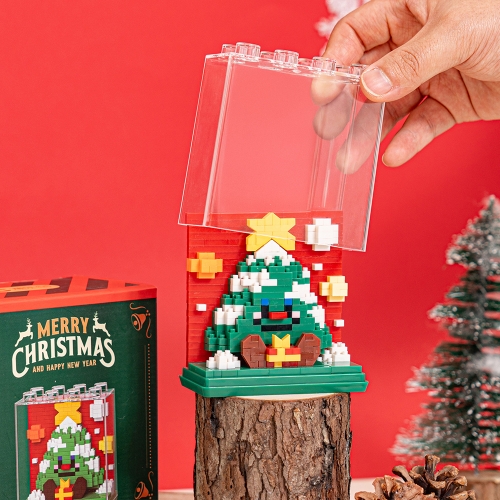 [민화샵] 크리스마스 입체 블록 액자 만들기