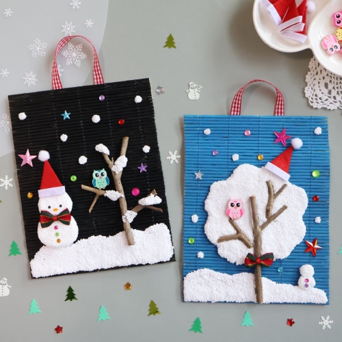 겨울 나무발 꾸미기 5set