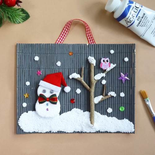 겨울 나무발 꾸미기 5set