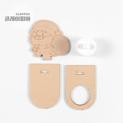 크리스마스 팬시우드 캔들 양초 티라이트