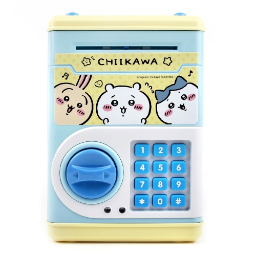 먼작귀 치이카와 시크릿 자동 비밀금고 어린이 비밀번호 저금통 색상랜덤