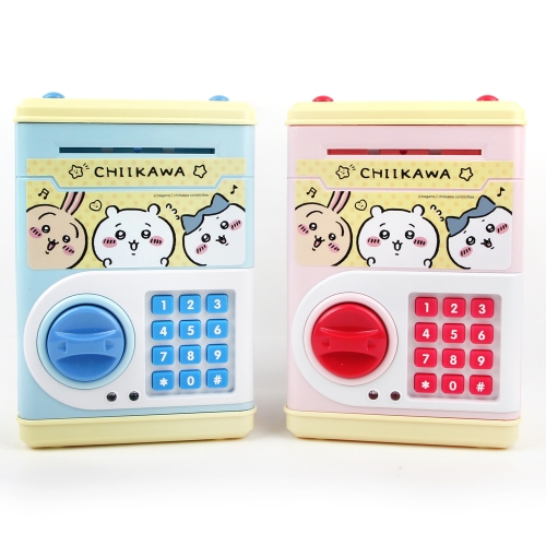 먼작귀 치이카와 시크릿 자동 비밀금고 어린이 비밀번호 저금통 색상랜덤