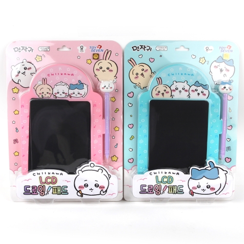 먼작귀 치이카와 LCD 드로잉 패드 어린이용 전자 연습장 그림판 색상랜덤