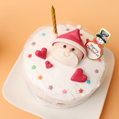 크리스마스 케이크 미니 / 쌀이랑놀자 DIY 키트 케이크만들기
