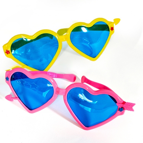별 하트 선글라스 빅사이즈 파티 안경