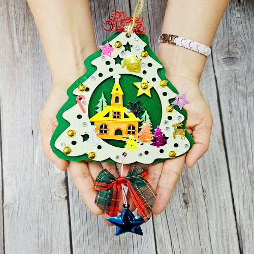 [만꾸] 크리스마스 우드 오너먼트