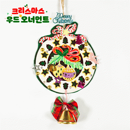 [만꾸] 크리스마스 우드 오너먼트