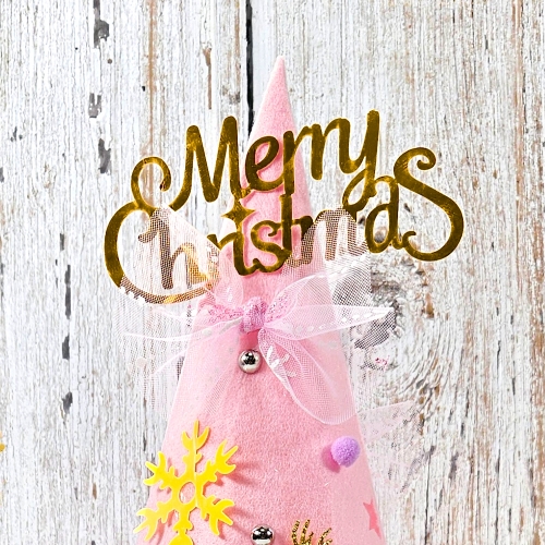 [만꾸] 블링블링 크리스마스 핑크 트리