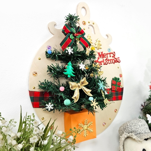 [만꾸] 스노우볼 럭셔리 크리스마스 트리