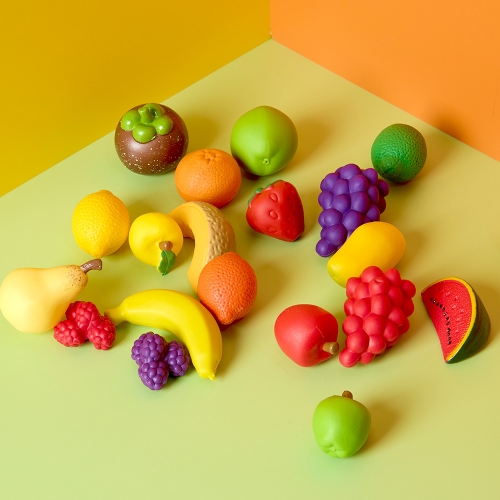 [캐스B]플레이 말랑말랑한음식모형 과일20p(2706)