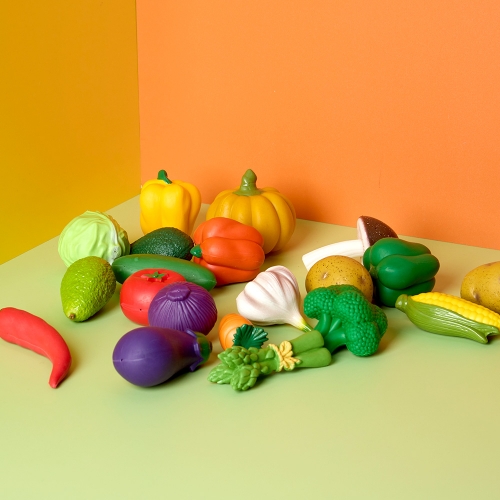 [캐스B]플레이 말랑말랑한음식모형 야채20p(2707)