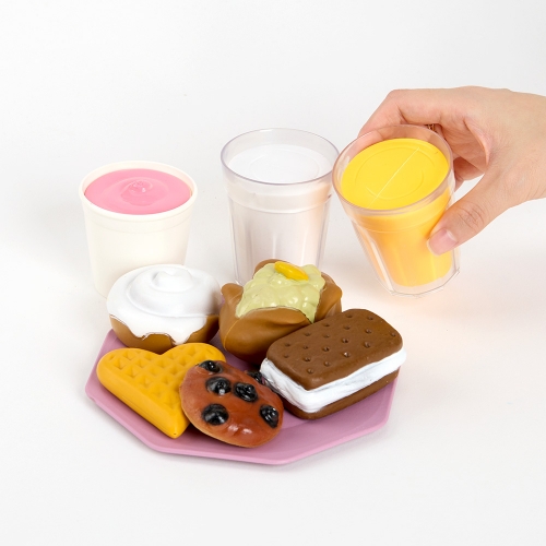 [캐스B]플레이 말랑말랑한음식모형 푸드67p(2708)