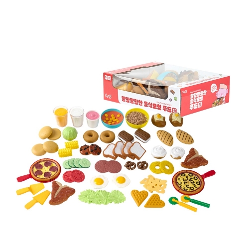 [캐스B]플레이 말랑말랑한음식모형 푸드67p(2708)