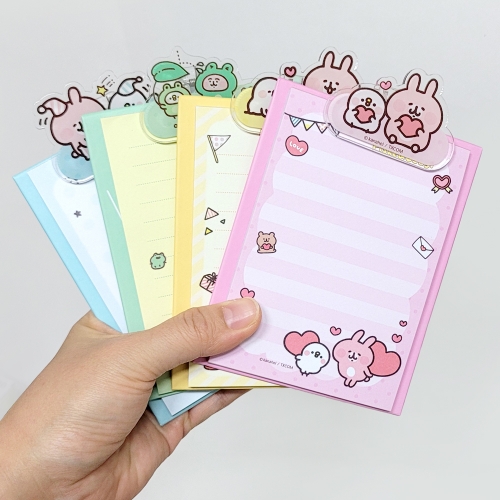 카나헤이의 작은 동물들 미니클립보드 메모지(4개)