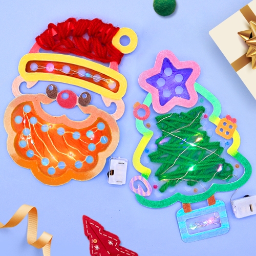 [하하당] 크리스마스 조명 스트링 아트 (2종 택1)