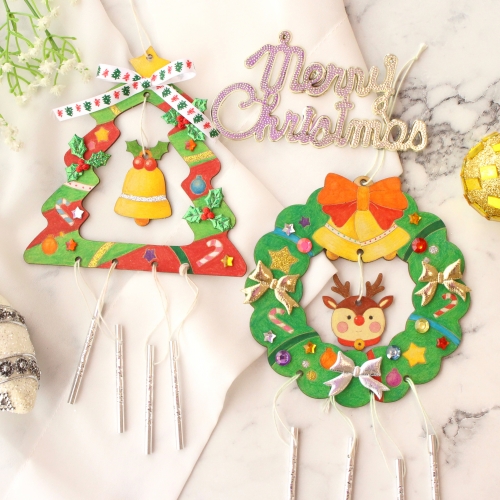 1+1 크리스마스 리스 풍경 5set