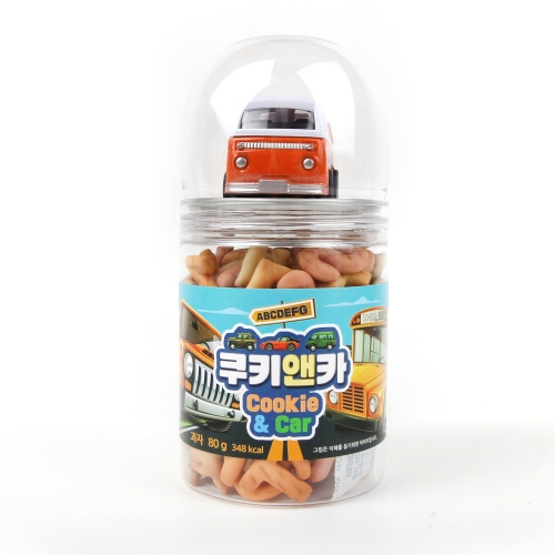 쿠키앤카 어린이 미니카 알파벳쿠키 간식 랜덤발송
