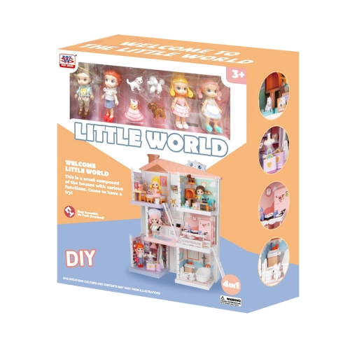 [상상아띠] 마이리틀빌라 인형의집