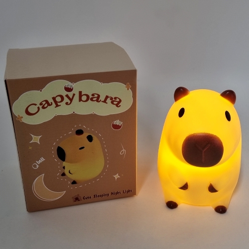 카피바라 무드등 미니어쳐 LED 인테리어 무선 조명