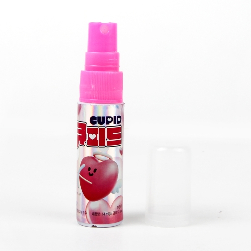 뿌려먹는 음료수 큐피드 스프레이형 액상 음료 콜라향 어린이 간식