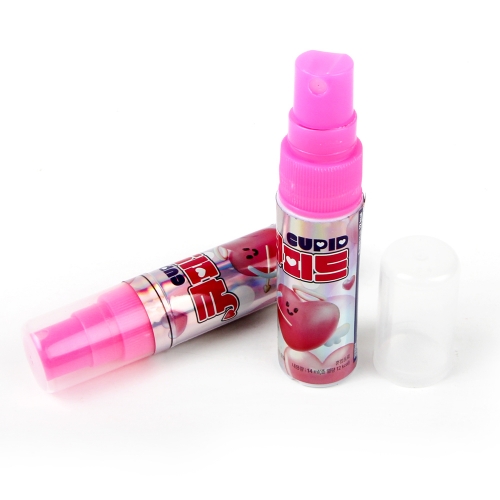 뿌려먹는 음료수 큐피드 스프레이형 액상 음료 콜라향 어린이 간식