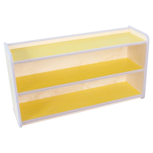 말랑 안전 자작 원목 2단 교구장