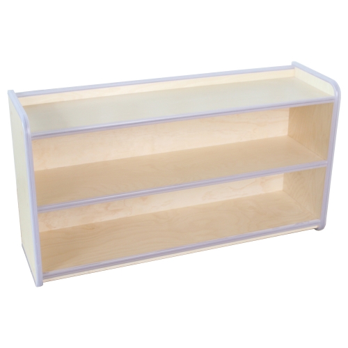 말랑 안전 자작 원목 2단 교구장