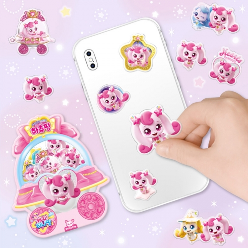 슈팅스타 캐치티니핑 스타큐브 스티커 초롱핑 하츄핑