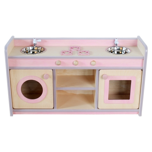 말랑 안전 원목 해피 2구 주방놀이