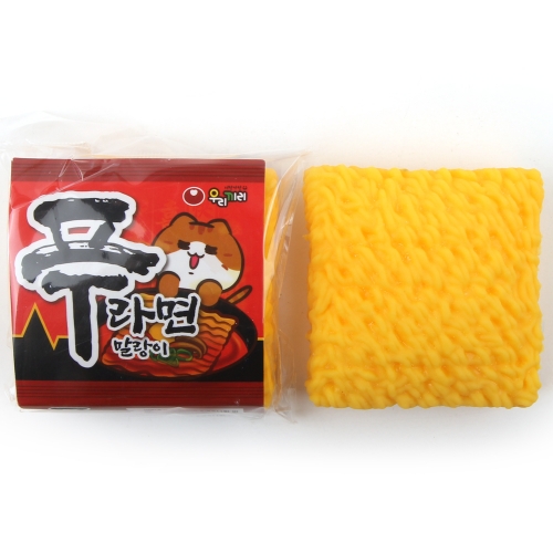 쫀득이 라면 말랑이 음식모형 피젯토이 핸드토이 스트레스해소템