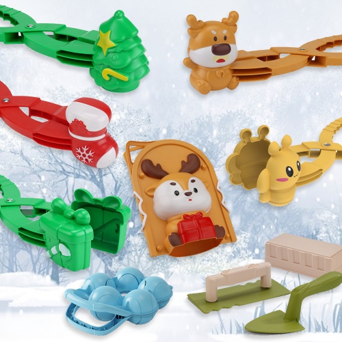 퍼니소피 스노우 볼 메이커 눈 놀이 집게 시리즈