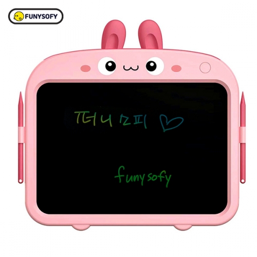 퍼니소피 토끼 13.5인치 컬러 LCD 놀이 아이패드 + 스탬프 롤러 세트