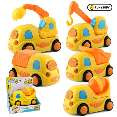 퍼니소피 소리나는 건설 중장비 자동차 5종세트