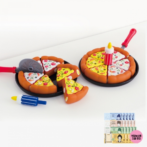 퍼니소피 NEW 소프트 자석 생일 파티 케이크 & 피자 자르기