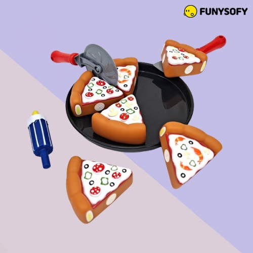 퍼니소피 NEW 소프트 자석 피자 2종세트 (역할놀이 지폐 증정)
