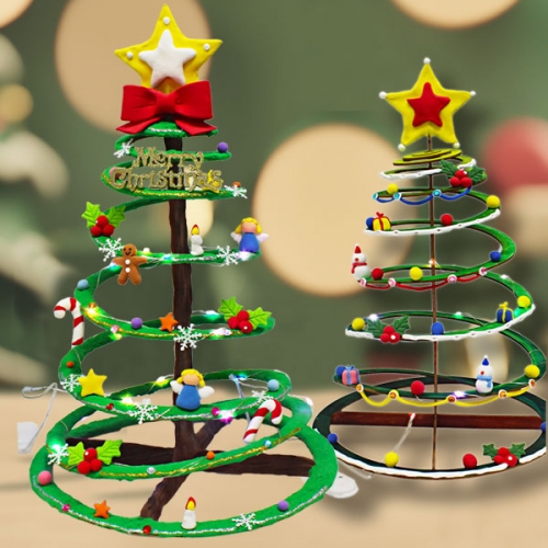 크리스마스 트리 입체 무드등 만들기