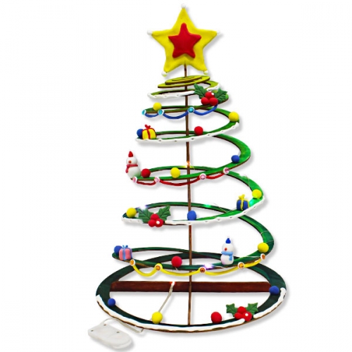 크리스마스 트리 입체 무드등 만들기