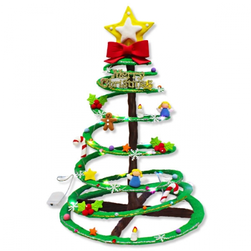 크리스마스 트리 입체 무드등 만들기