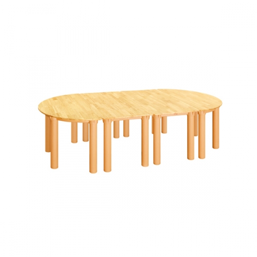 H26-1 고무나무 원목책상(기본다리)