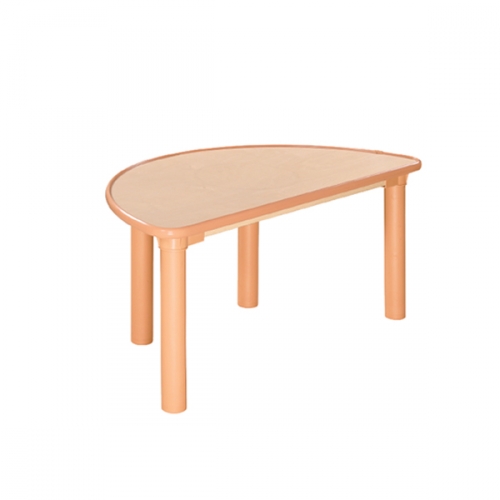 H6-3 돌봄교실 자작열린 에어쿠션 반원책상 기본다리
