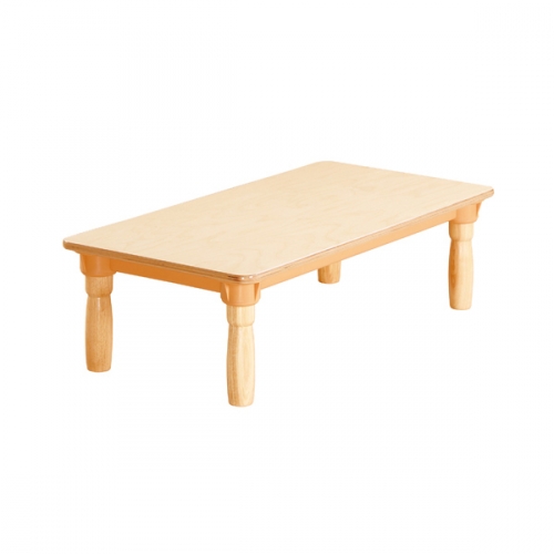 H1-22 자작 영아 반원책상(원목다리) / H1-33 자작 영아 사각책상(원목다리)