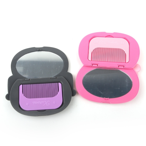 산리오 쿠로미 마이멜로디 트윙클 페이스 빗&거울세트