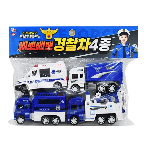 삐뽀삐뽀 경찰차 4종세트