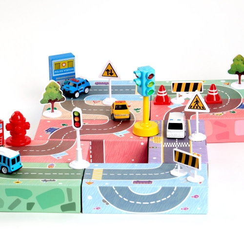 [캐스B]플레이 자동차도로꾸미기세트(2752)