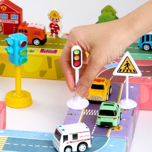 [캐스B]플레이 자동차도로꾸미기세트(2752)