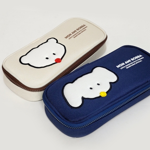 보바 사각 라운드 펜파우치